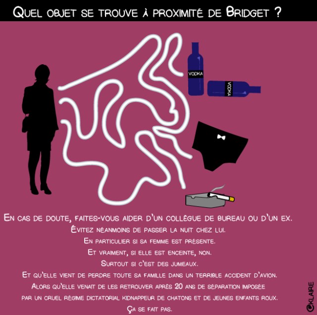 Bridget Jones par Klaire fait grr